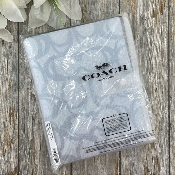 Coach Notebook Silver Ice Blue Sketch - Picture 4 of 5